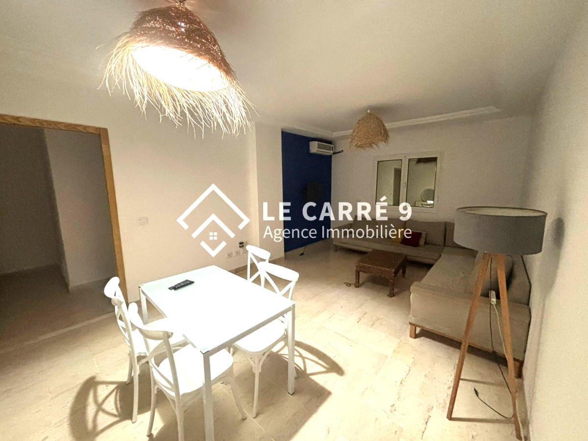La Marsa El Aouina Location Appart. 3 pices Un appartement s2 meubl  cit les palmeraies