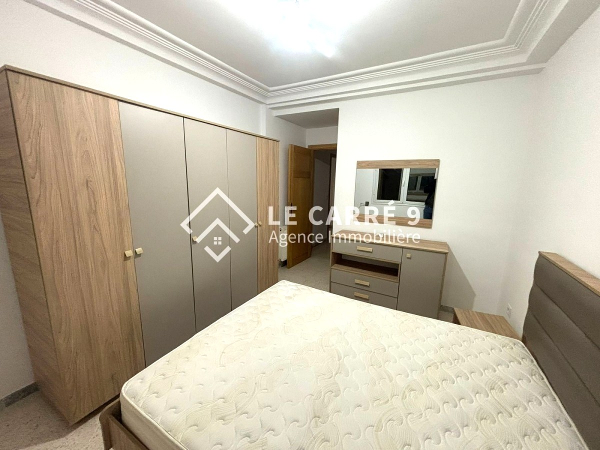 La Marsa El Aouina Location Appart. 3 pices Un appartement s2 meubl  cit les palmeraies