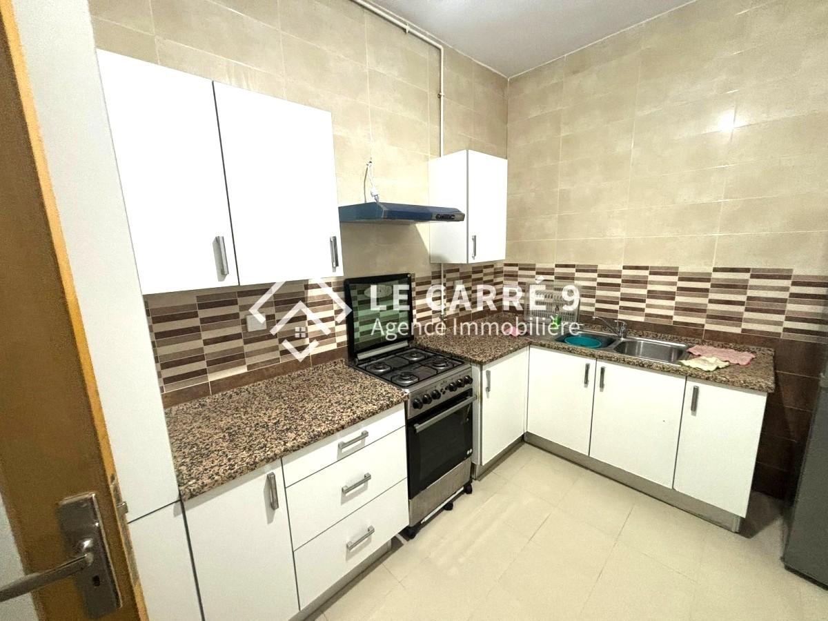 La Marsa El Aouina Location Appart. 3 pices Un appartement s2 meubl  cit les palmeraies