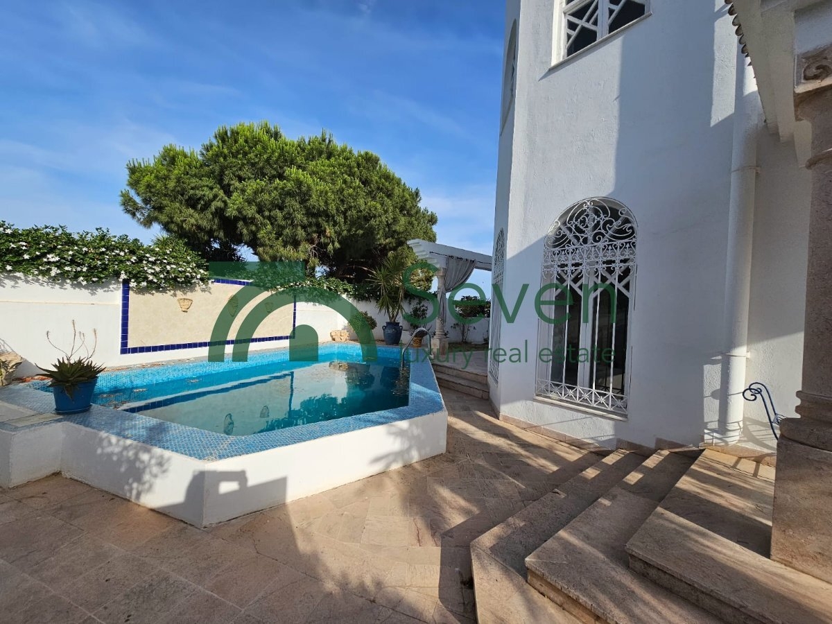 Ain Zaghouan Jardins de Carthage Location Appart. 5 pices+ Villa s4 avec piscine aux jardins de carthage