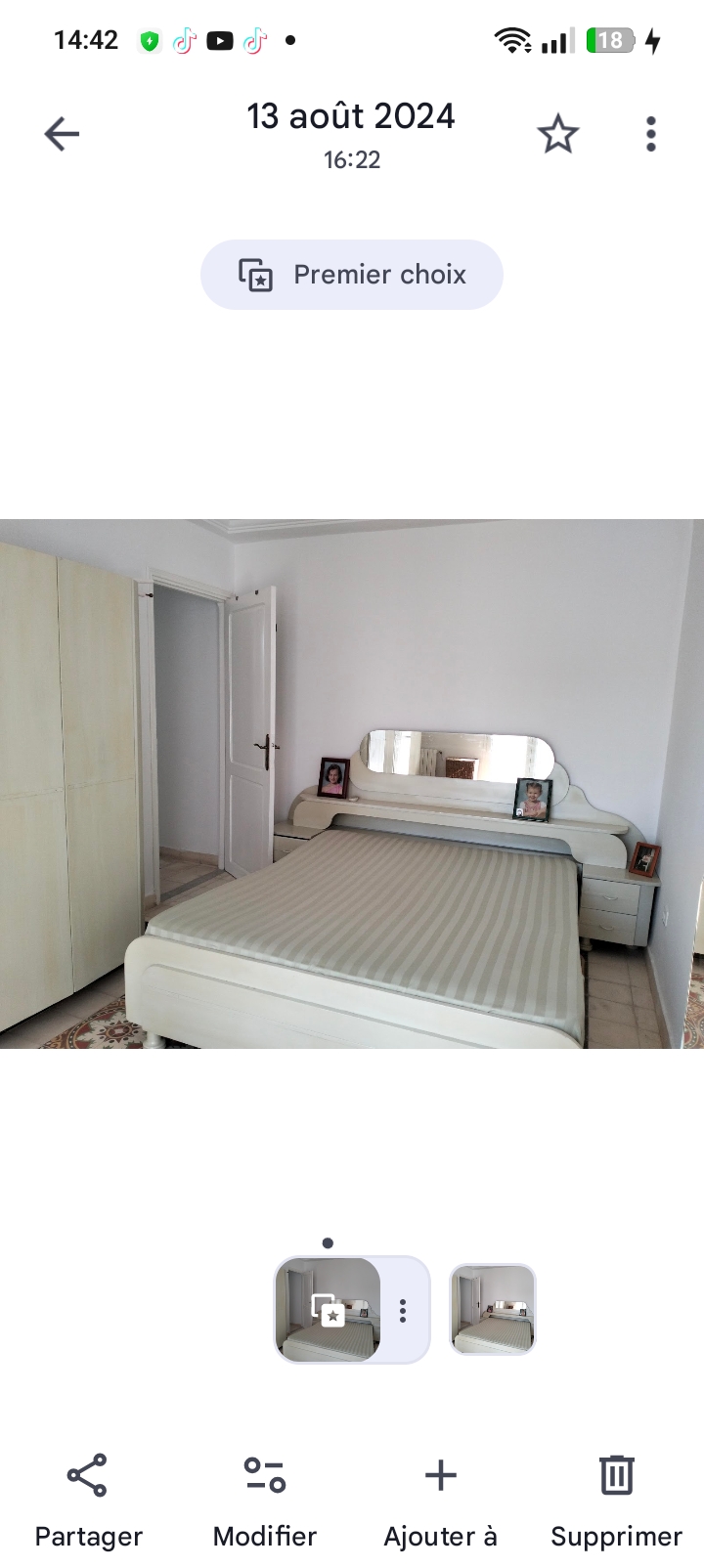 Carthage Amilcar Location Appart. 4 pices Duplex  sidi boussad amilcar