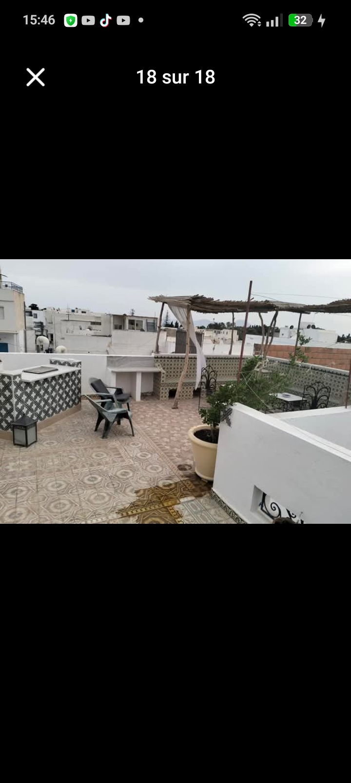 Carthage Amilcar Location Appart. 4 pices Duplex  sidi boussad amilcar