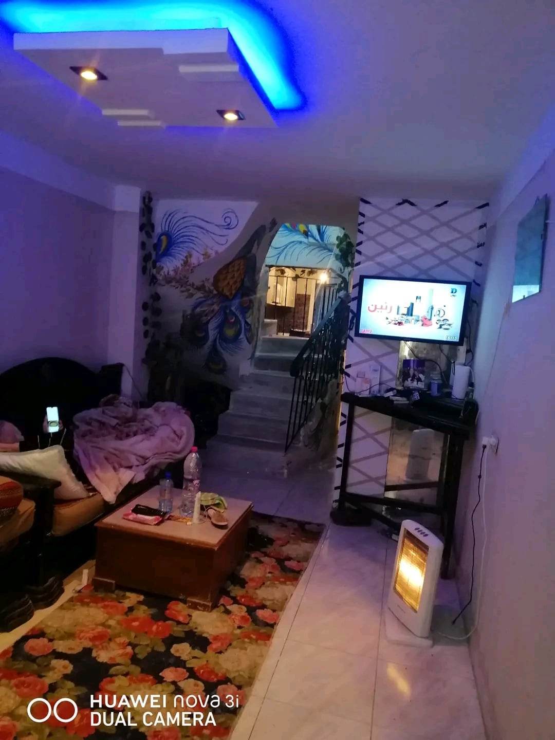 Hammam Lif Bou Kornine Location Appart. 3 pices Duplex s2 meubl  boukornine