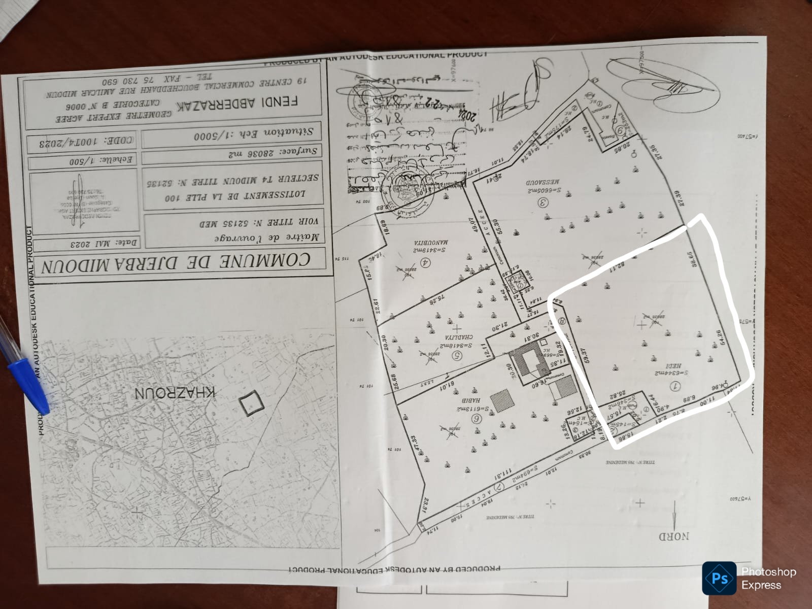 Djerba - Midoun Khazroun Terrain Terrain nu Terrain titre de proprit individuel  khazroun
