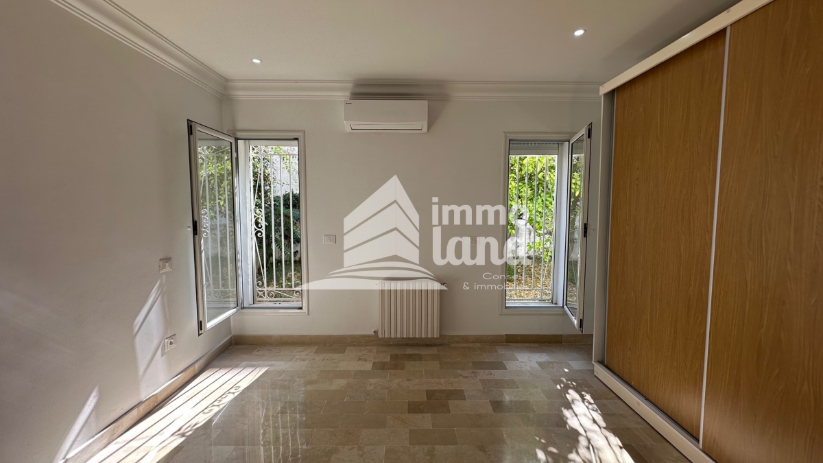 Carthage Sidi Bousaid Location Appart. 3 pices Appartement s2 avec jardin  sidi bousaid