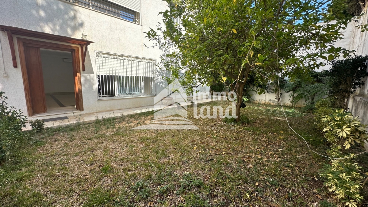 Carthage Sidi Bousaid Location Appart. 3 pices Appartement s2 avec jardin  sidi bousaid