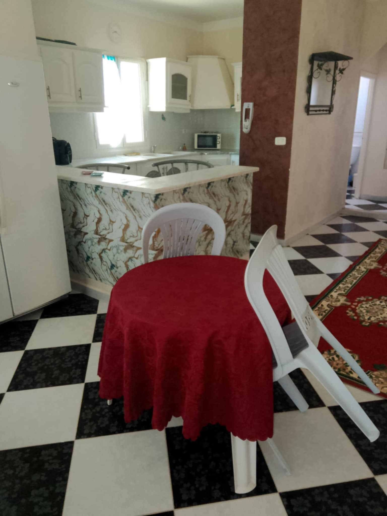 Zarzis&nbsp;Cite Sangho&nbsp;Location&nbsp;Appart. 3 pi�ces&nbsp;Vacances pied dans l'eau