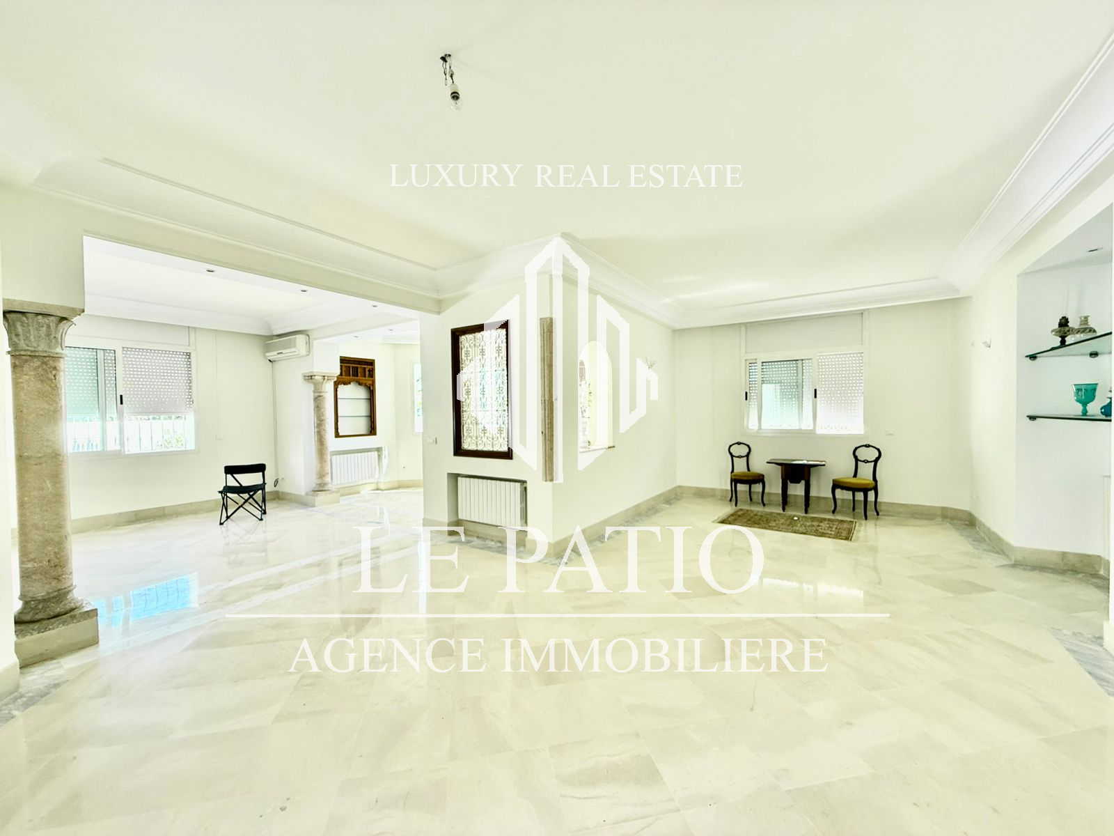 La Marsa Cite Du Stade Location Maisons Villa s6 avec jardin a la marsa