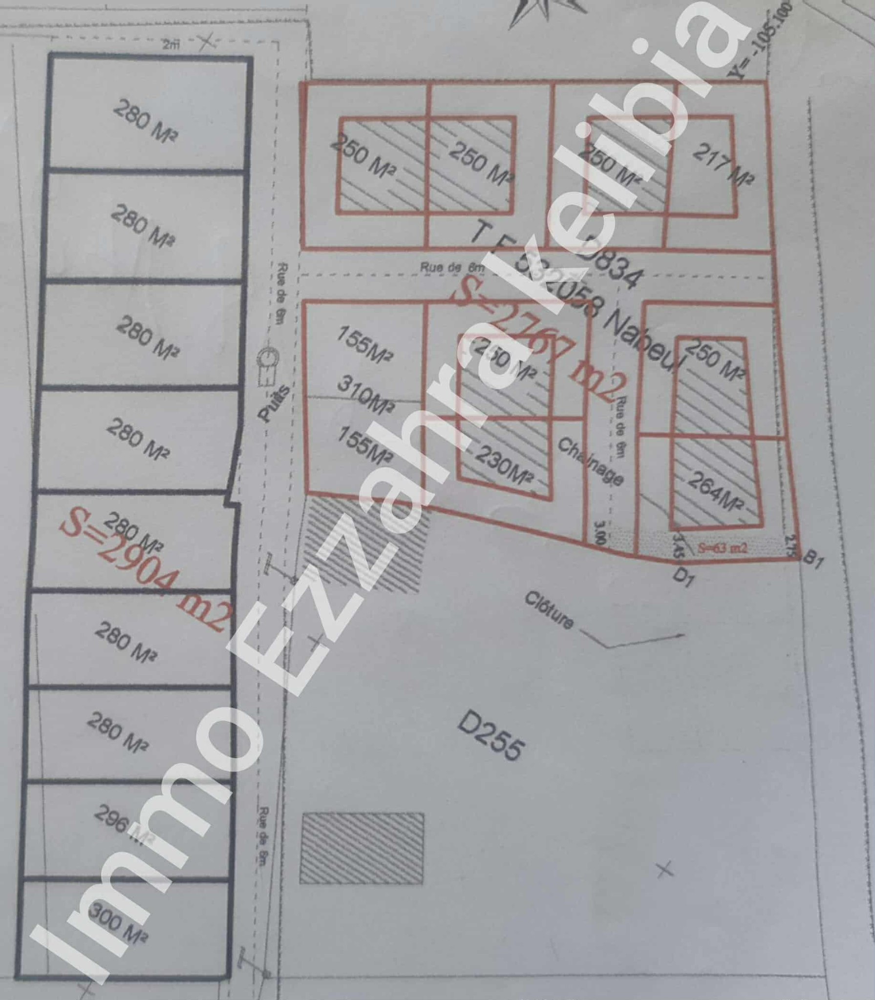 Kelibia&nbsp;Kelibia&nbsp;Vente&nbsp;Surfaces&nbsp;Des lots � k�libia nabeul