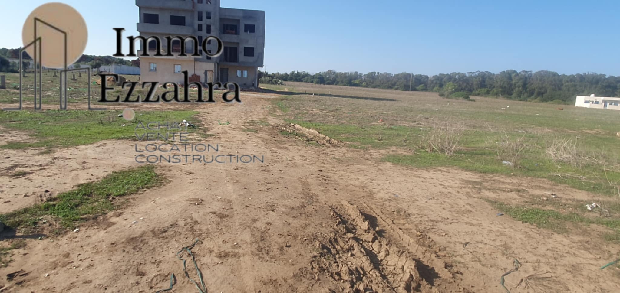 Hammam El Ghezaz Ezzahra Terrain Terrain nu Terrain 400m de la plage ezzahra hammem ghzez