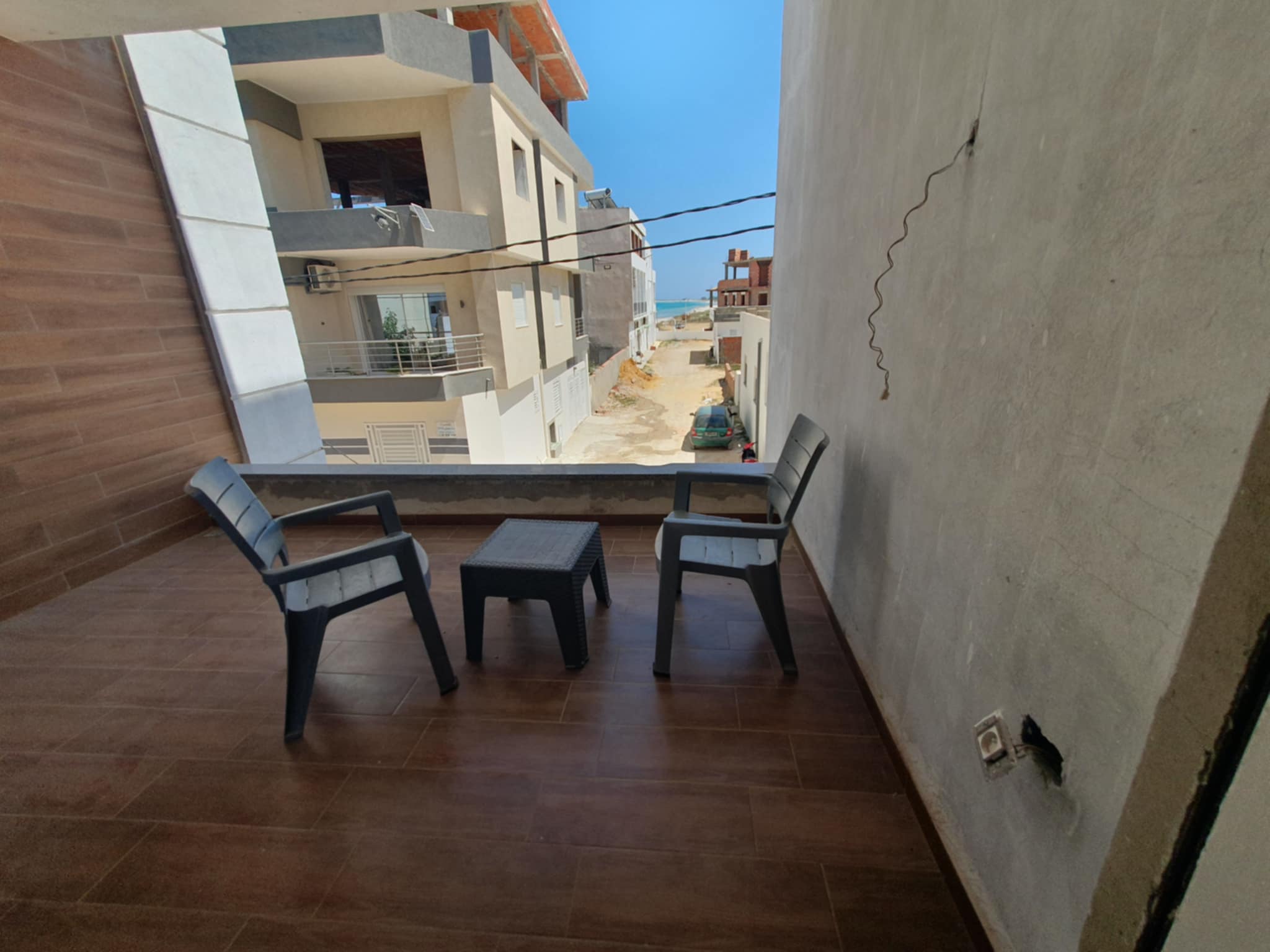 Hammam El Ghezaz Ezzahra Vente Duplex Appartements  vue de mer  ezzahra hammem ghzez
