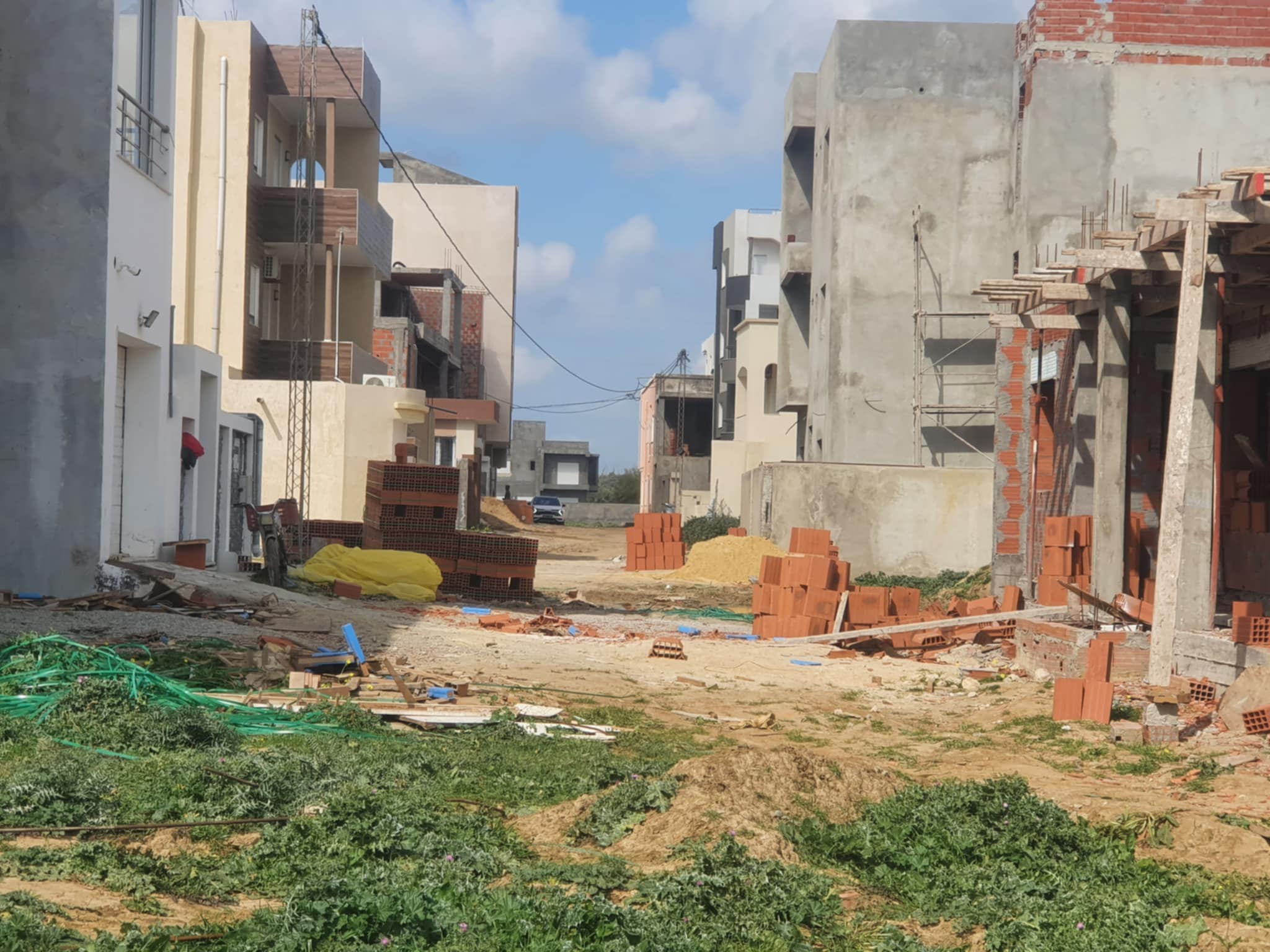 Hammam El Ghezaz Ezzahra Terrain Terrain nu Terrain  ezzahra hammem ghzez