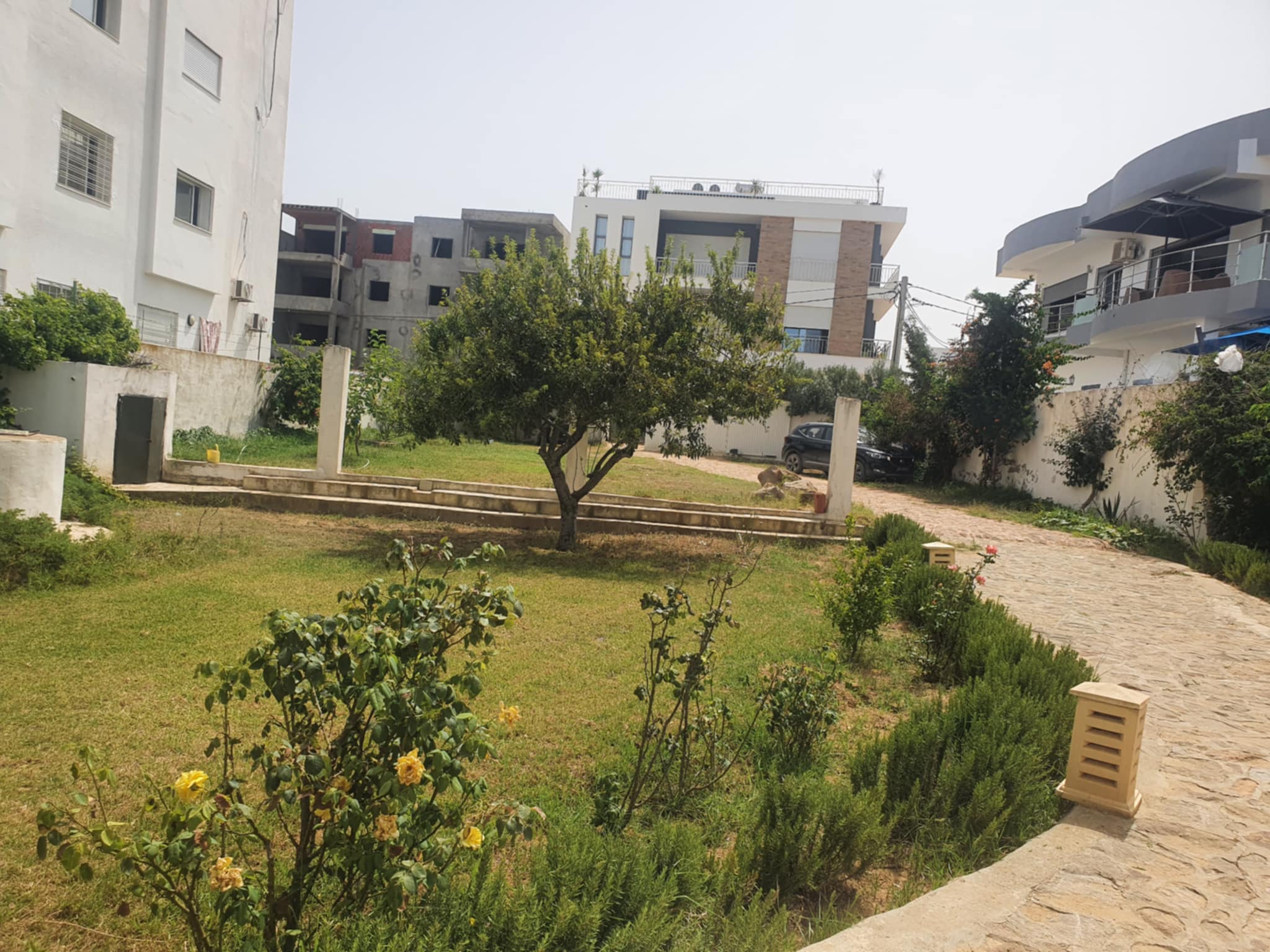 Hammam El Ghezaz Ezzahra Terrain Terrain nu Terrain 50m de la plage ezzahra klibia