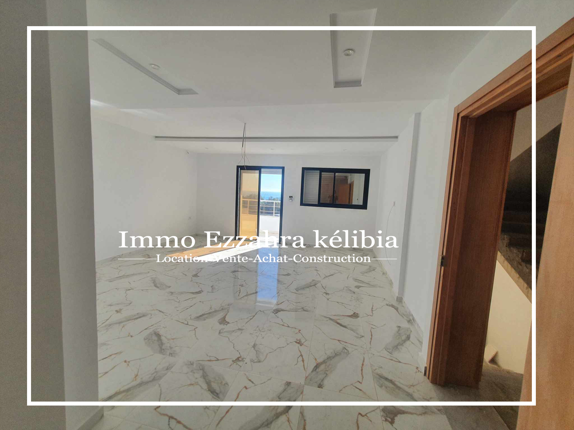 Kelibia&nbsp;Kerkouane&nbsp;Vente&nbsp;Appart. 2 pi�ces&nbsp;Des appartements vue de mer sur haouaria