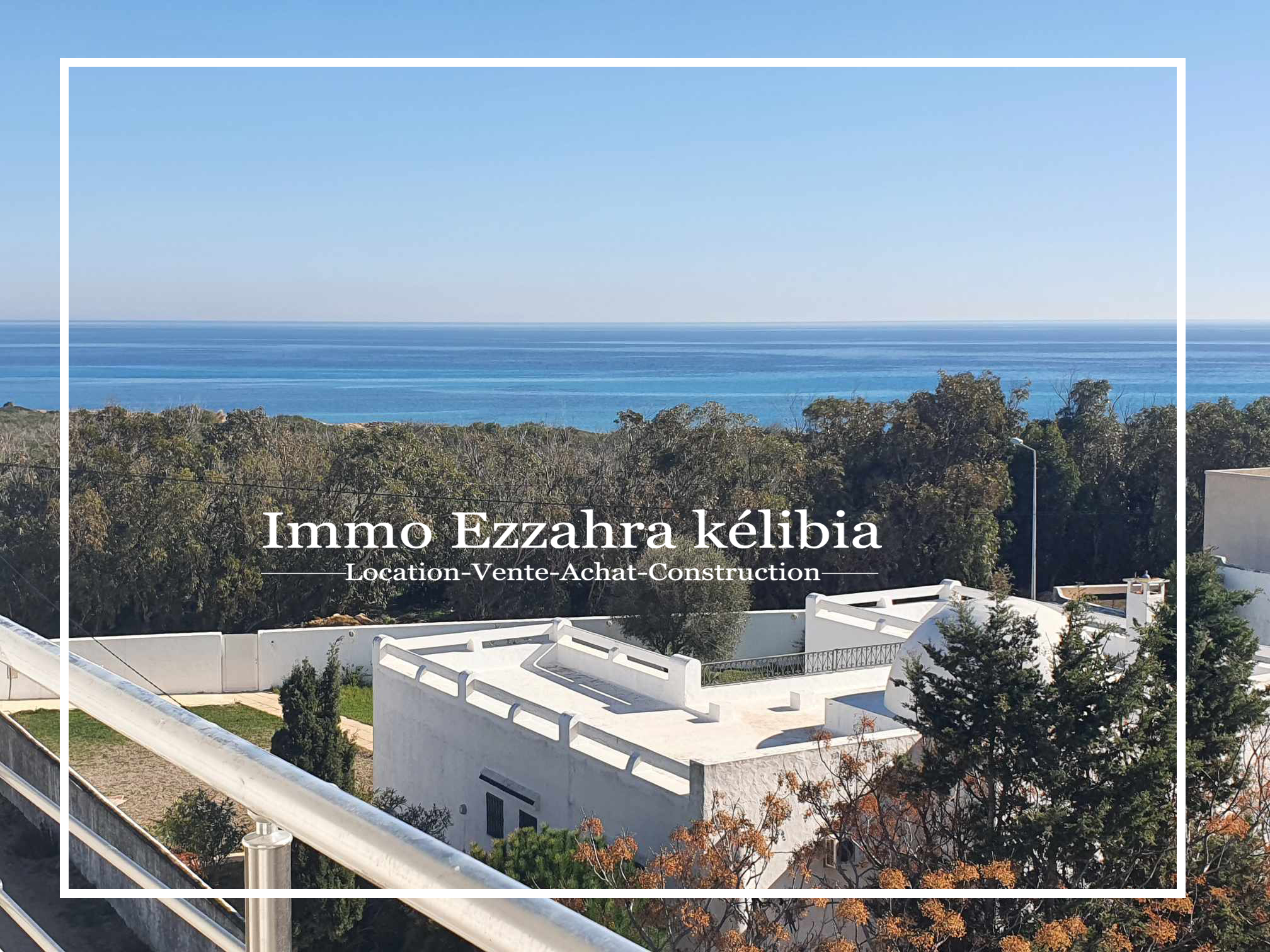 Kelibia&nbsp;Kerkouane&nbsp;Vente&nbsp;Appart. 2 pi�ces&nbsp;Des appartements vue de mer sur haouaria