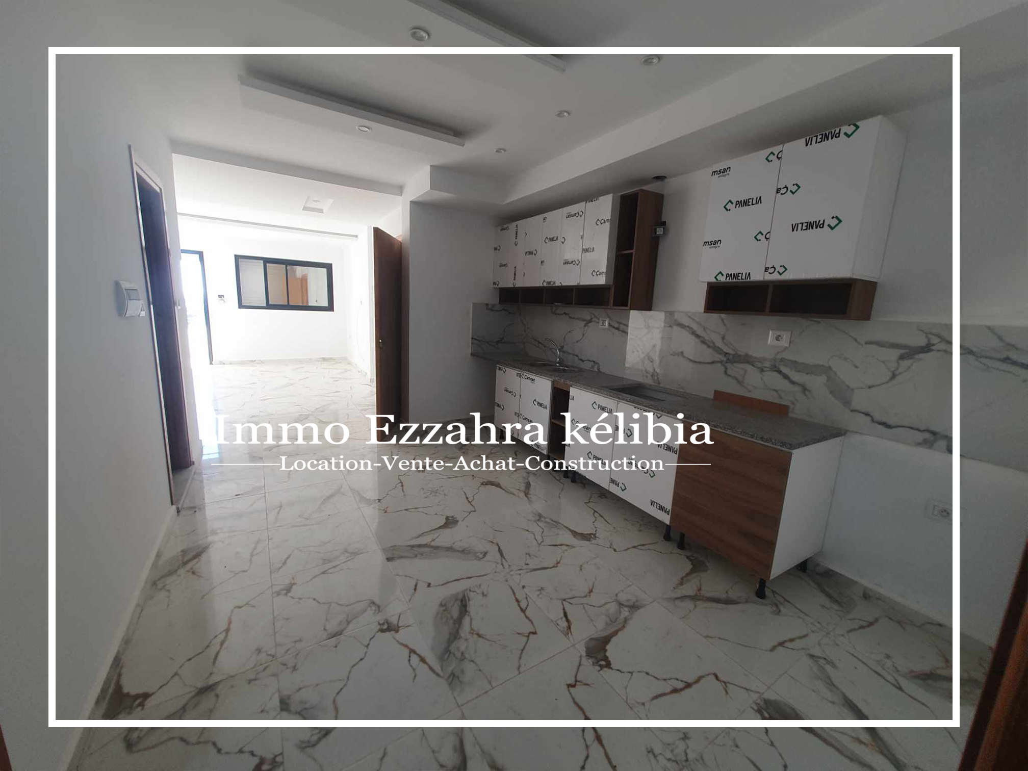 Kelibia&nbsp;Kerkouane&nbsp;Vente&nbsp;Appart. 2 pi�ces&nbsp;Des appartements vue de mer sur haouaria