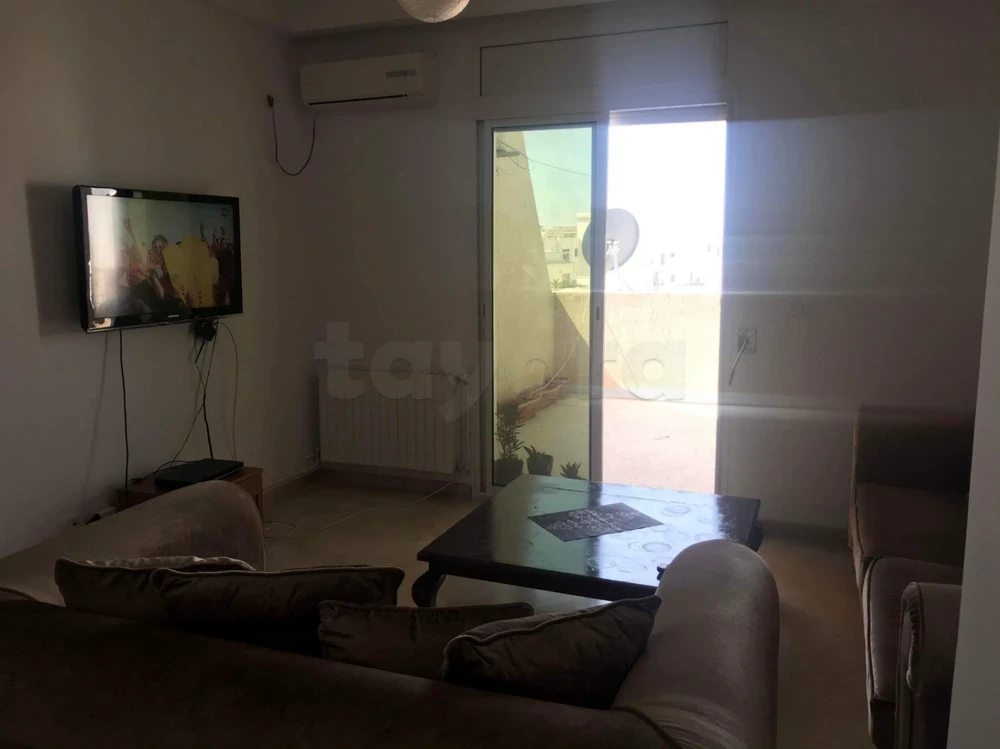 Ariana Ville Cite Ennasr 2 Location Appart. 2 pices Appart s1 meubl avec terrasse  ennasr 2