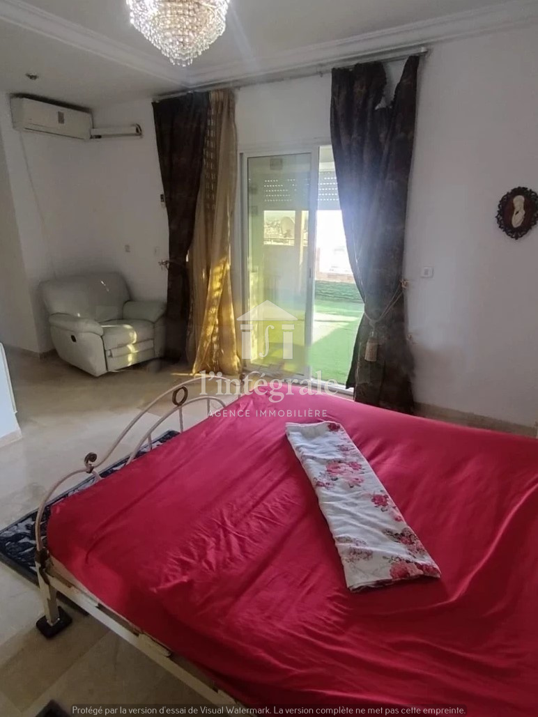 Ariana Ville Cite Ennasr 2 Location Appart. 2 pices S1 meubl avec une terrasse