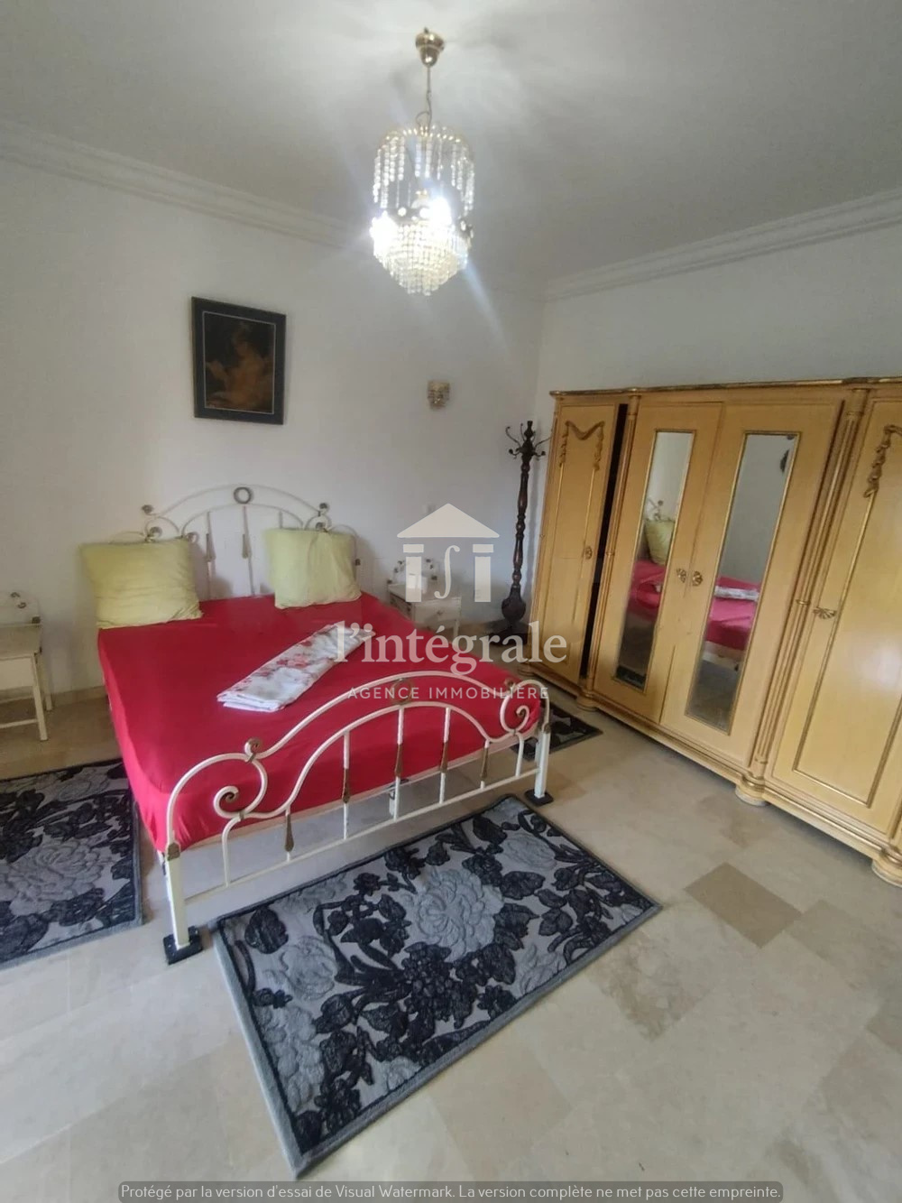 Ariana Ville Cite Ennasr 2 Location Appart. 2 pices S1 meubl avec une terrasse