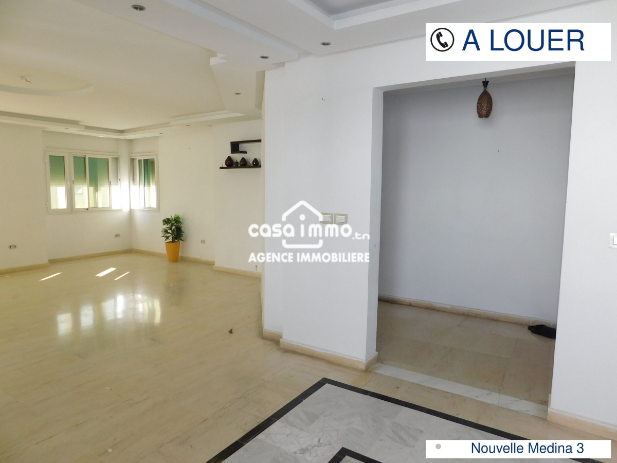 Nouvelle Medina Nouvelle Medina Location Appart. 3 pices Etage de villa s3 au 1er etage