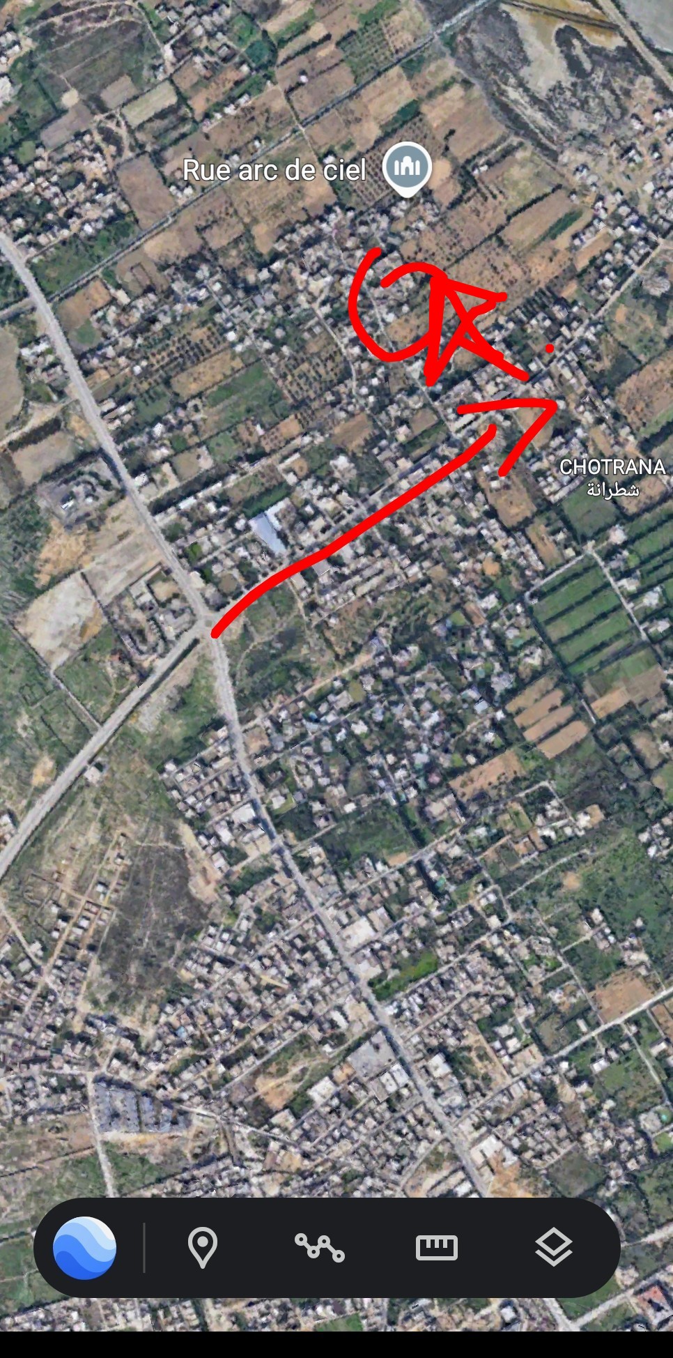 La Soukra Chotrana 1 Location Surfaces Dpt rue ain essobh