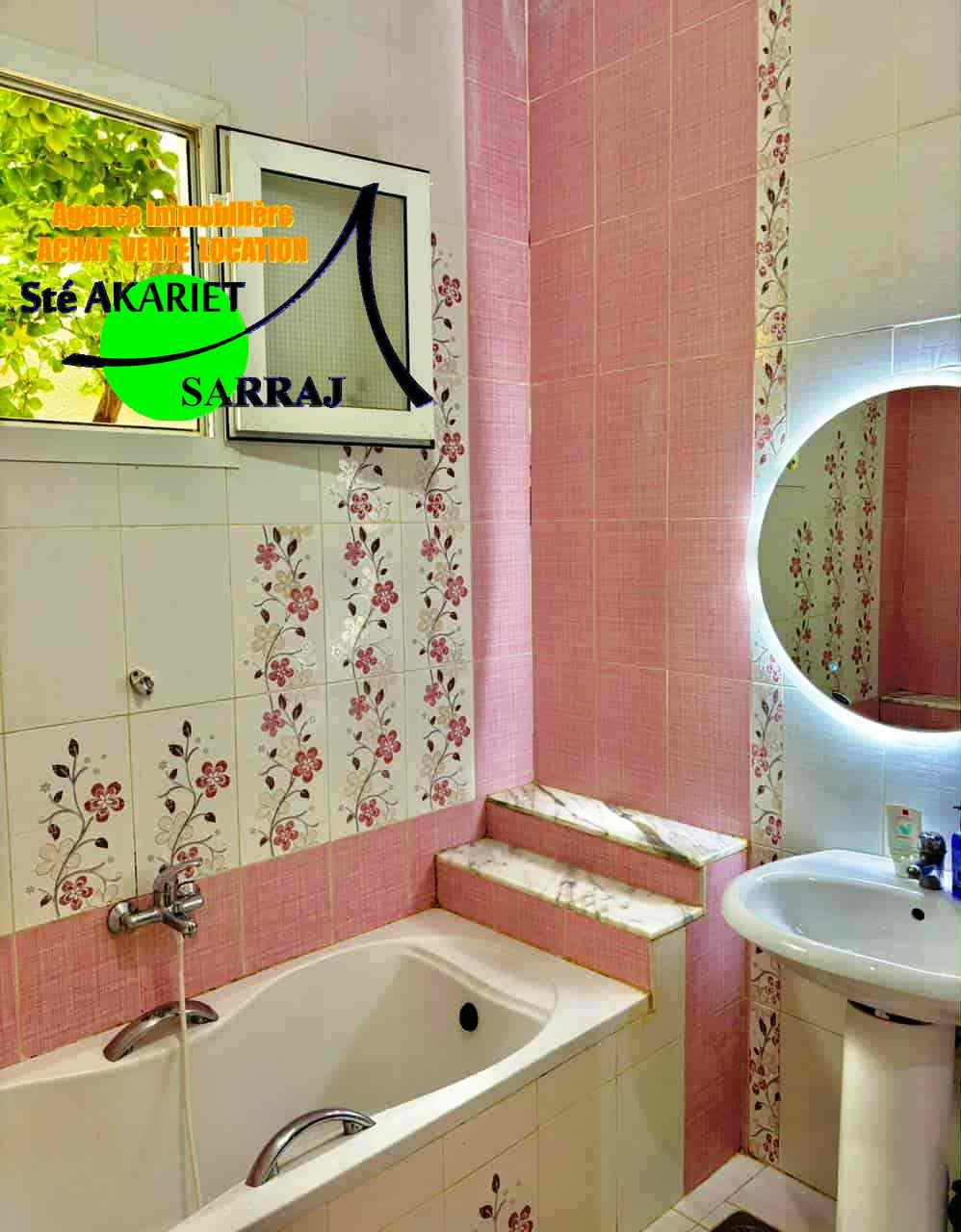 Akouda Akouda Vente Maisons Villa plain pied avec jardin et garage  akouda