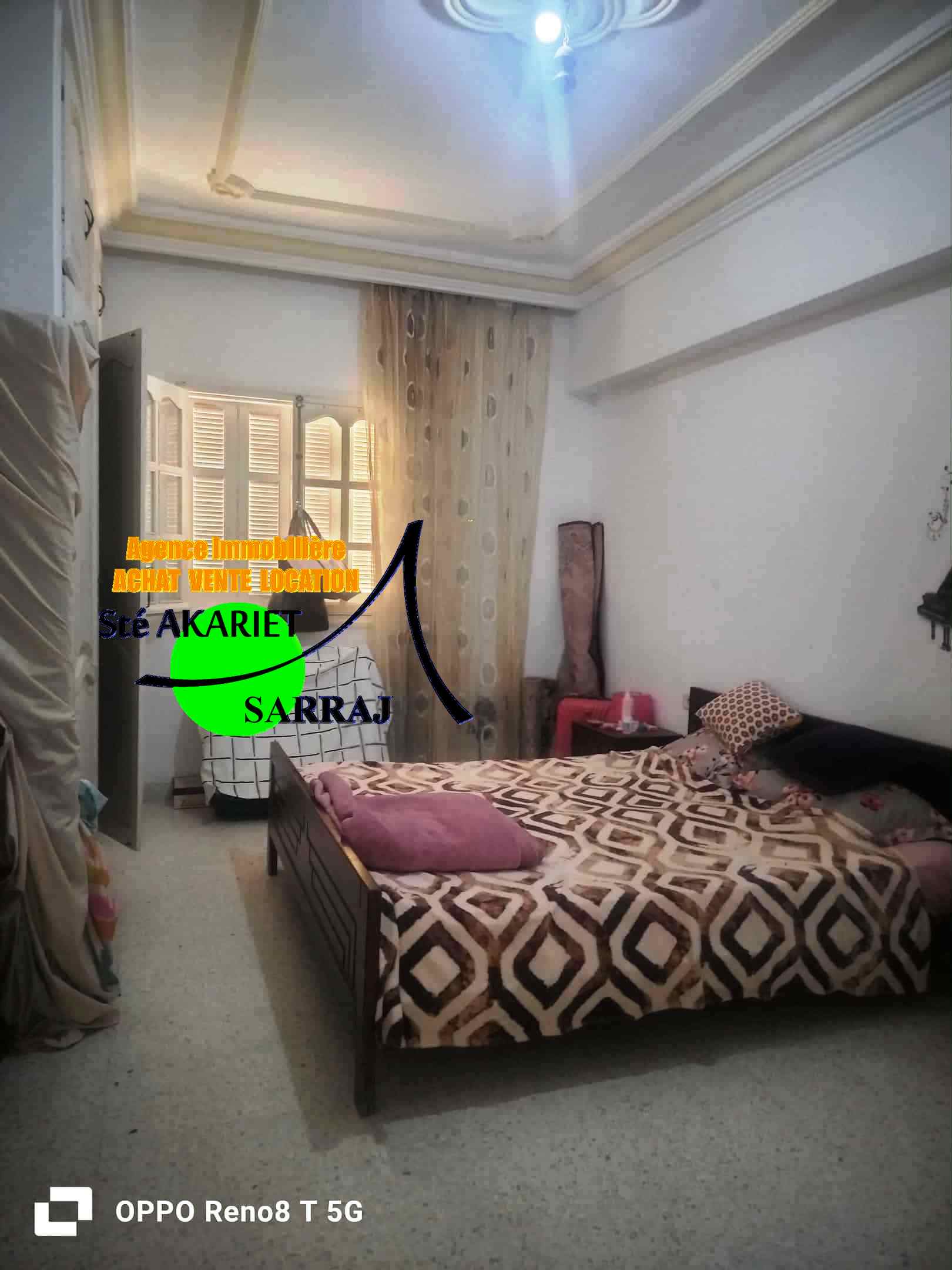 Sousse Ville&nbsp;Sousse Corniche&nbsp;Vente&nbsp;Appart. 3 pi�ces&nbsp;Appartement s2 pr�s la poste de corniche sousse