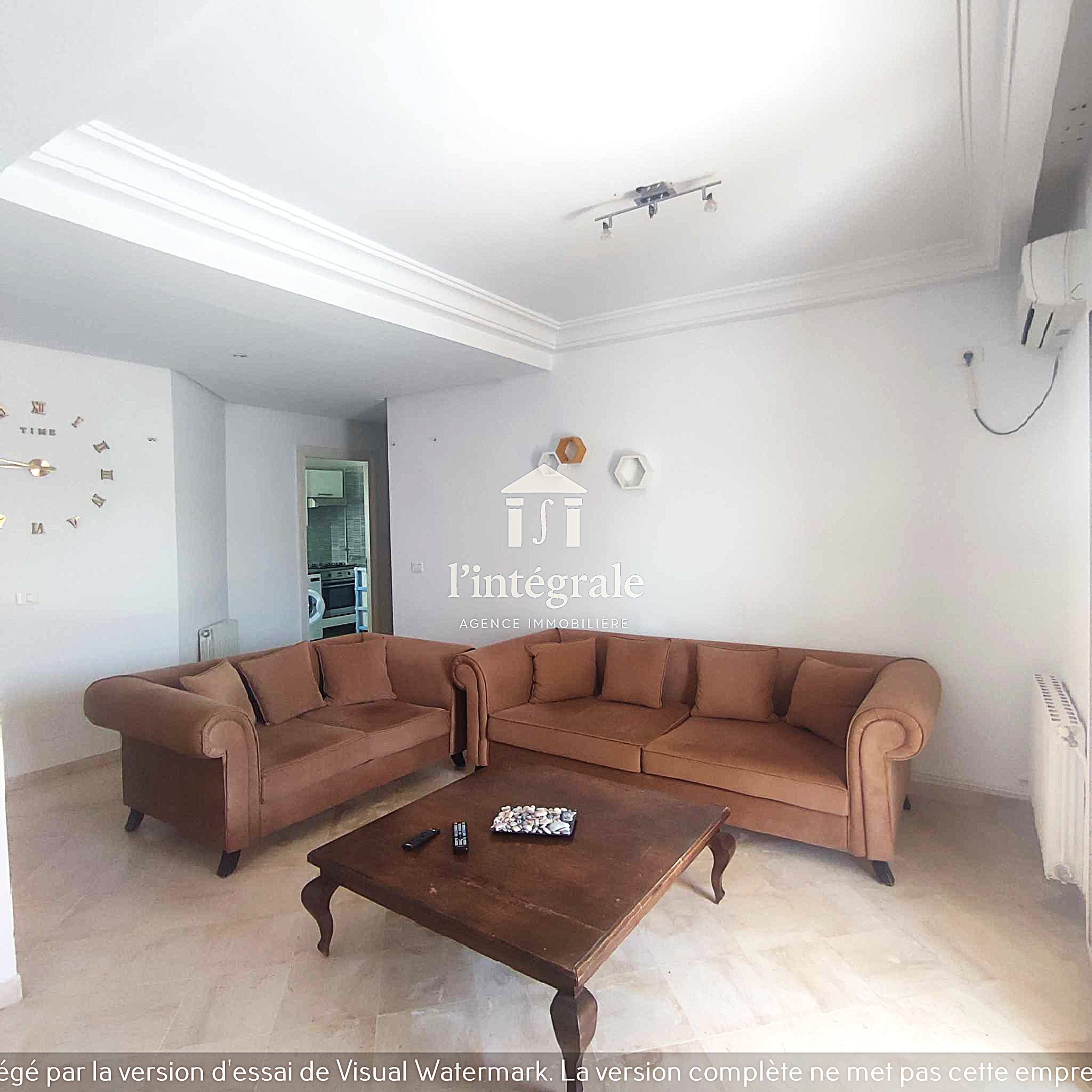 Ariana Ville Cite Ennasr 2 Location Appart. 2 pices Grand s1 meubl avec terrasse