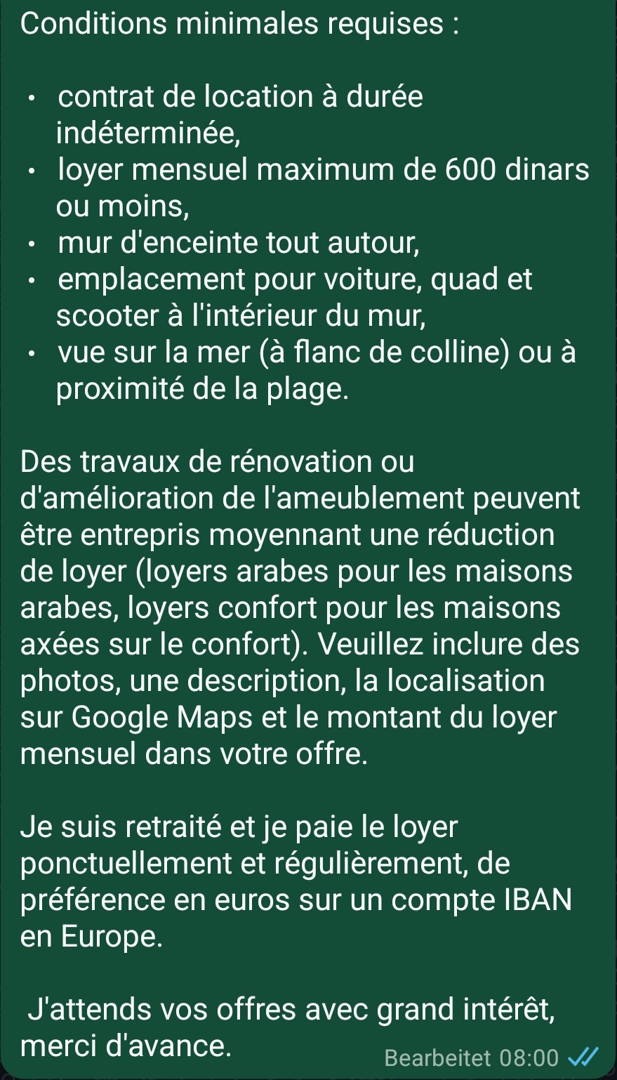 Location Maisons