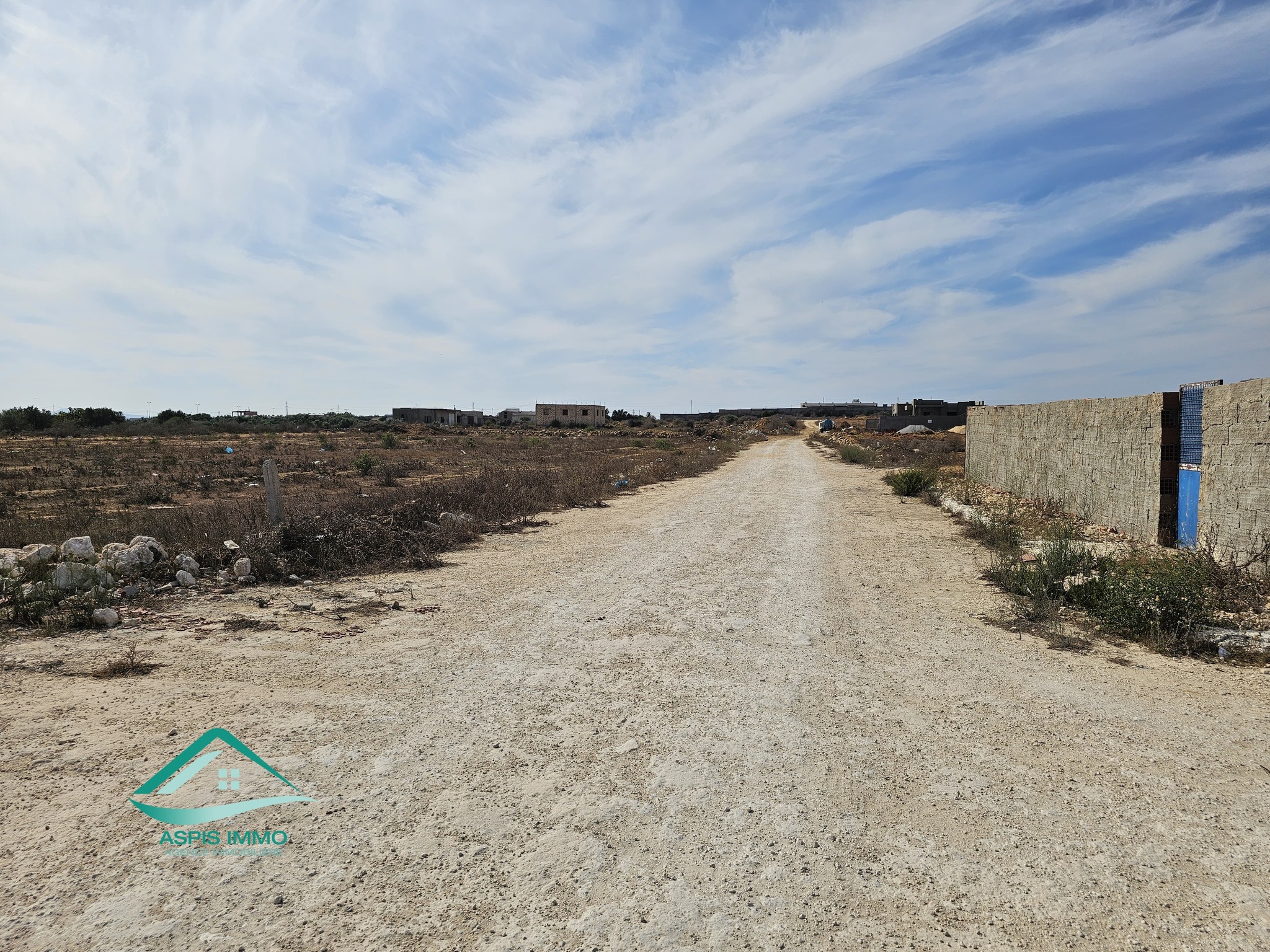 Kelibia Kelibia Vente Surfaces Vt708 terrain 269 m2 sur la route  kelibia