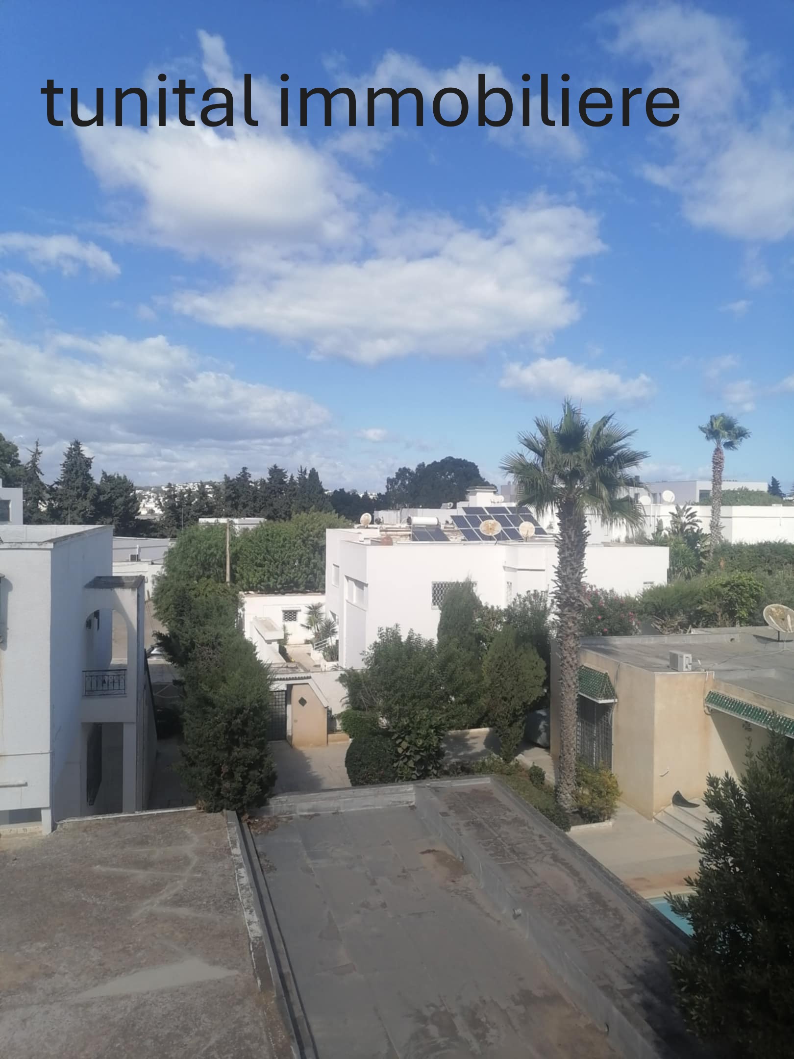 La Marsa Cite El Moustakbel (Sidi Daoud) Vente Maisons Route de malaga  la marsa