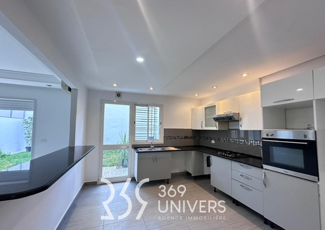 La Marsa&nbsp;Cite El Khalil&nbsp;Vente&nbsp;Appart. 2 pi�ces&nbsp;Appartement avec jardin � la marsa ref sh028