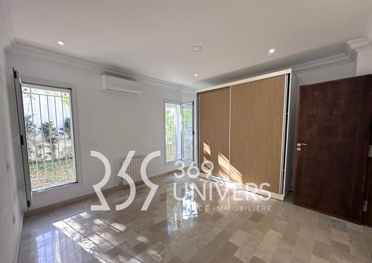 Carthage Sidi Bousaid Location Appart. 2 pices Appartement avec jardin  sidi bousaid ra156