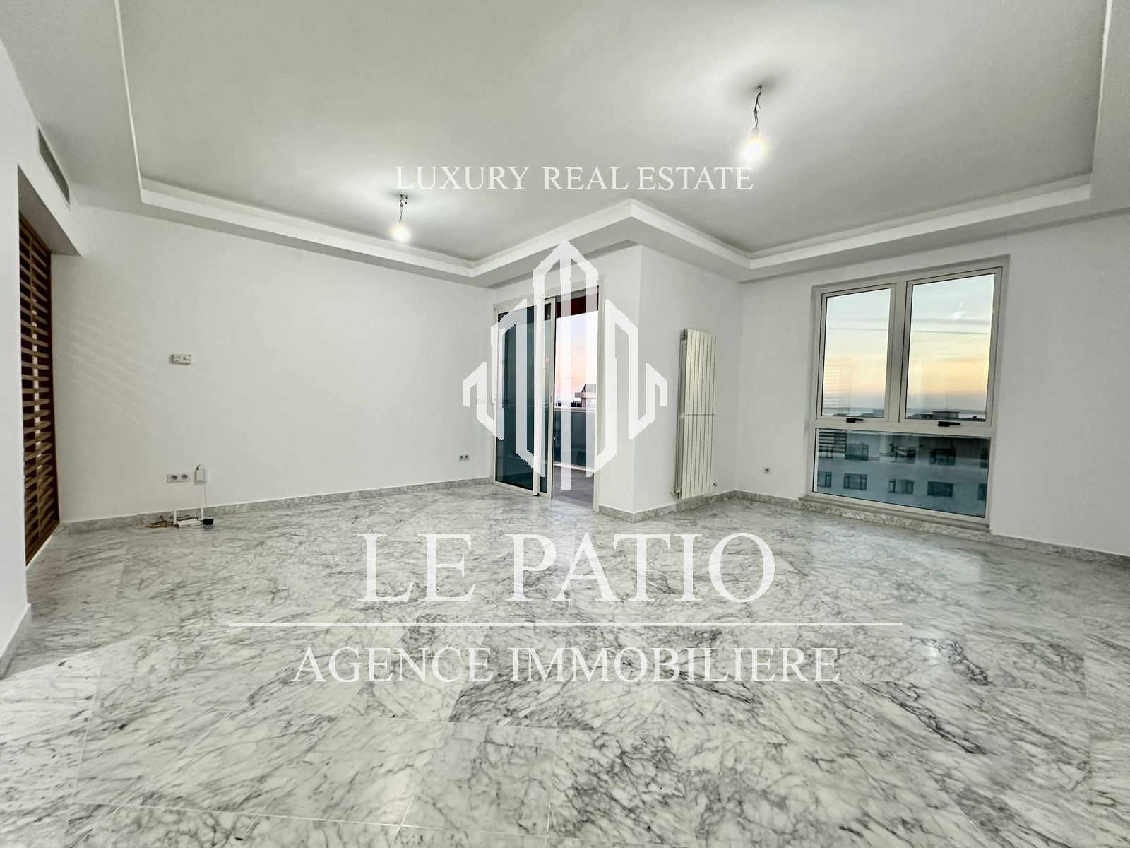 La Marsa Berge Du Lac Location Appart. 4 pices Appartement s3 au dernier etage avec vue degagee