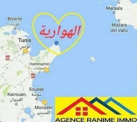 El Haouaria Cite Touristique Terrain Terrain nu Pour maison d'hte