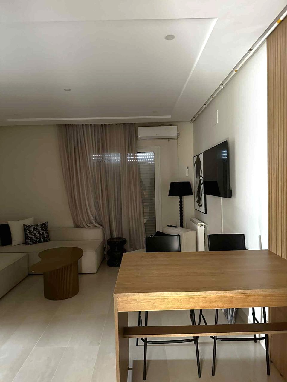 La Soukra La Soukra Location Appart. 2 pices Appt s1 meubl de 70m2  la soukra