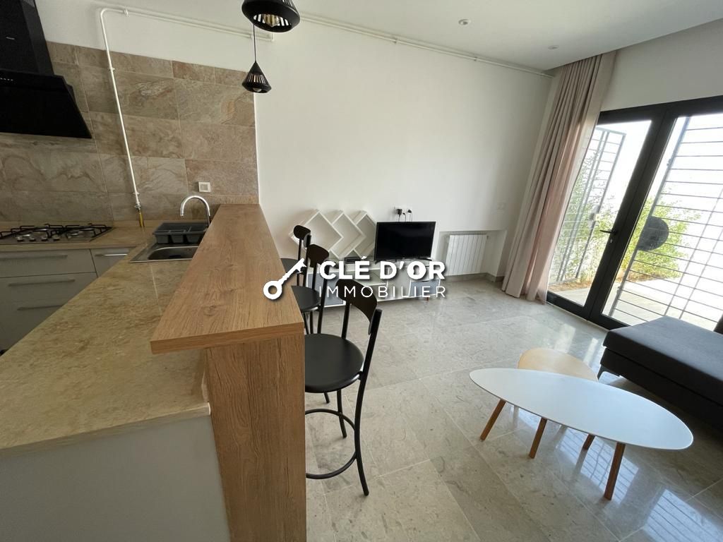 La Soukra&nbsp;Chotrana 1&nbsp;Location&nbsp;Appart. 2 pi�ces&nbsp;Un bel appartement s1 richement meubl� � chotrana