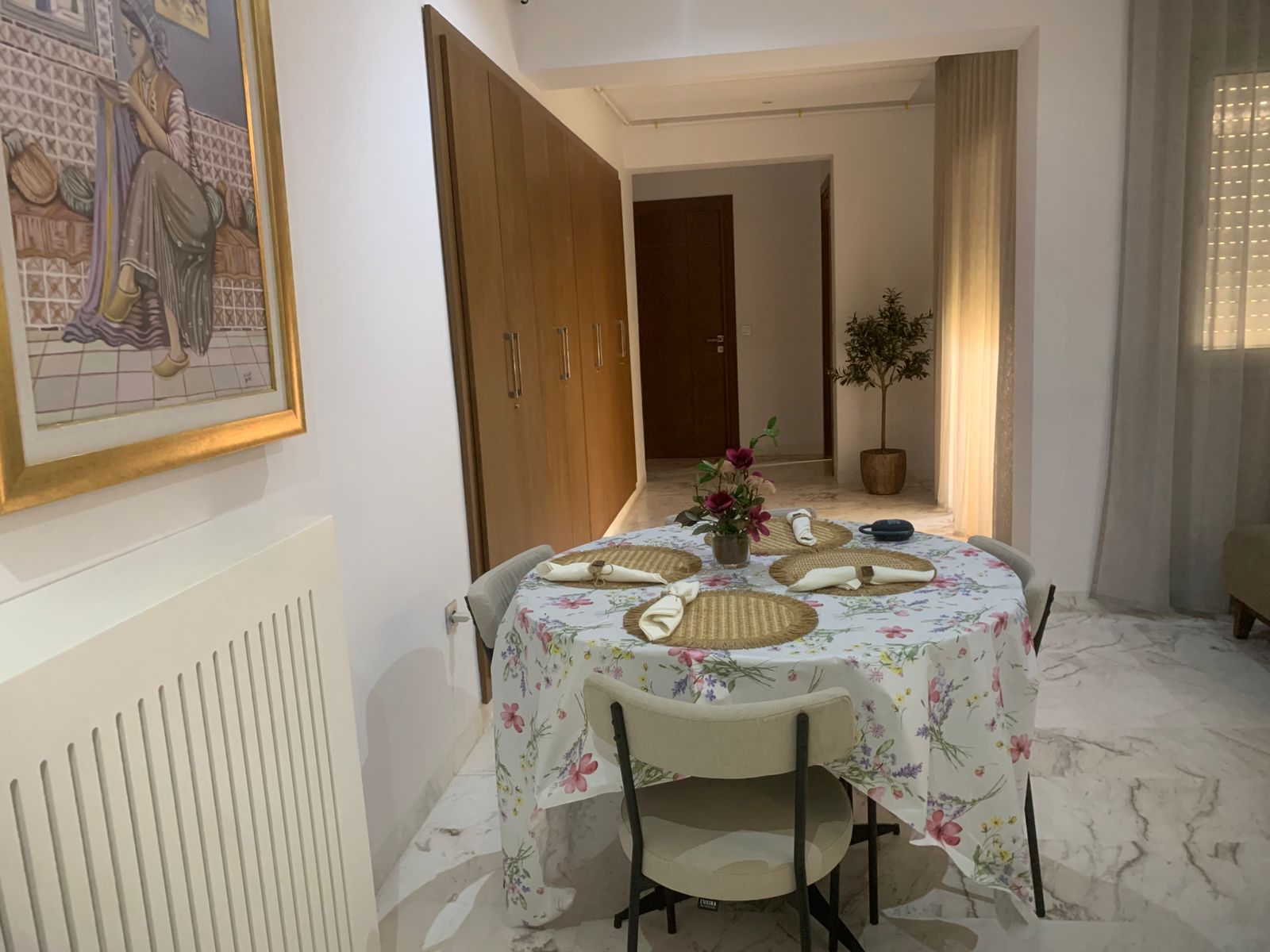 La Soukra&nbsp;La Soukra&nbsp;Location&nbsp;Appart. 2 pi�ces&nbsp;Un appartement en s2 meubl� � la soukra