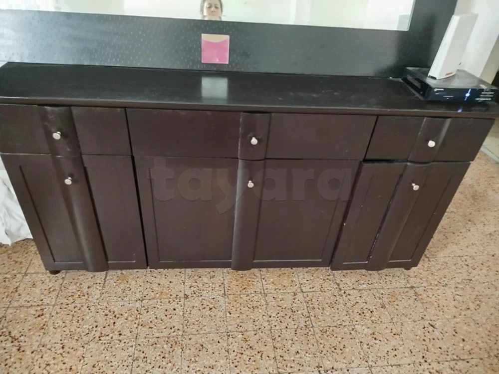 La Goulette La Goulette Salon - Salle  manger  Bibliothques Bahut buffet avec miroir