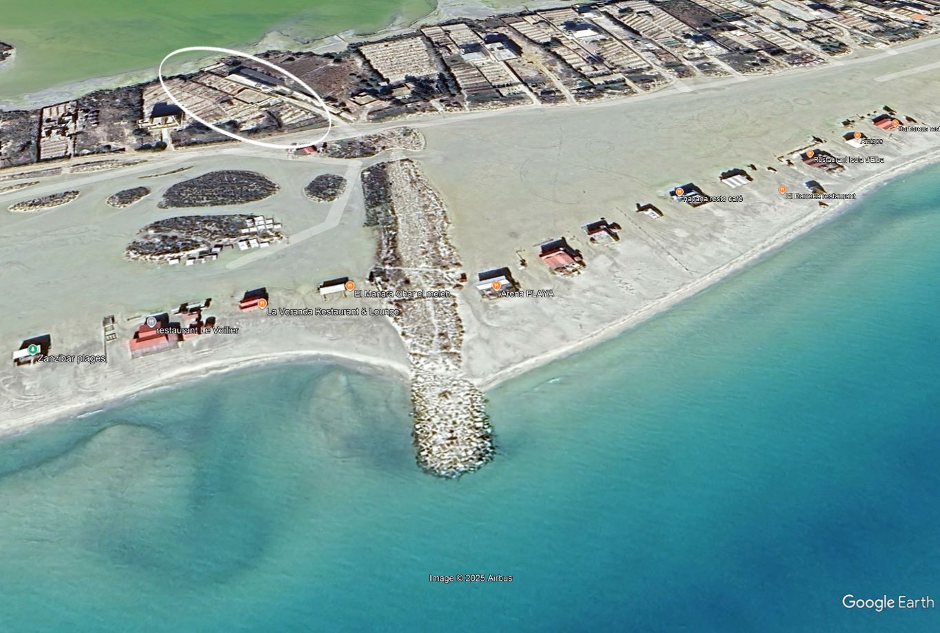 Ghar El Melh&nbsp;Ghar El Melh&nbsp;Terrain&nbsp;Terrain nu&nbsp;Terrain de r�ve sur la plage de ghar elmelh