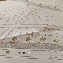 Raoued Raoued Terrain Terrain nu Un terrain sur la route principale raoued gammarth
