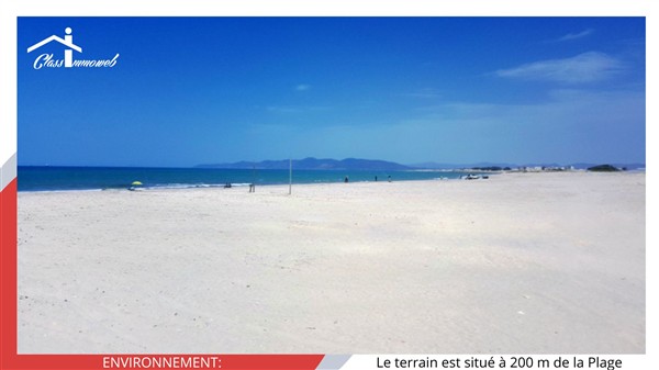 Hammam Chatt Borj Cedria Terrain Terrain nu Terrain de 420m2  550 d le m2