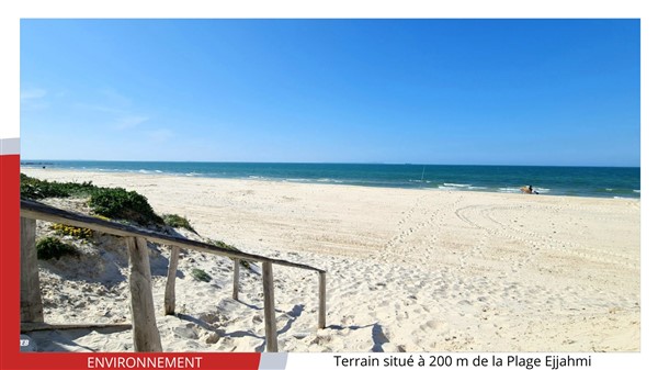 Soliman Soliman Terrain Terrain nu Terrain de 377m2  470 dt le m2