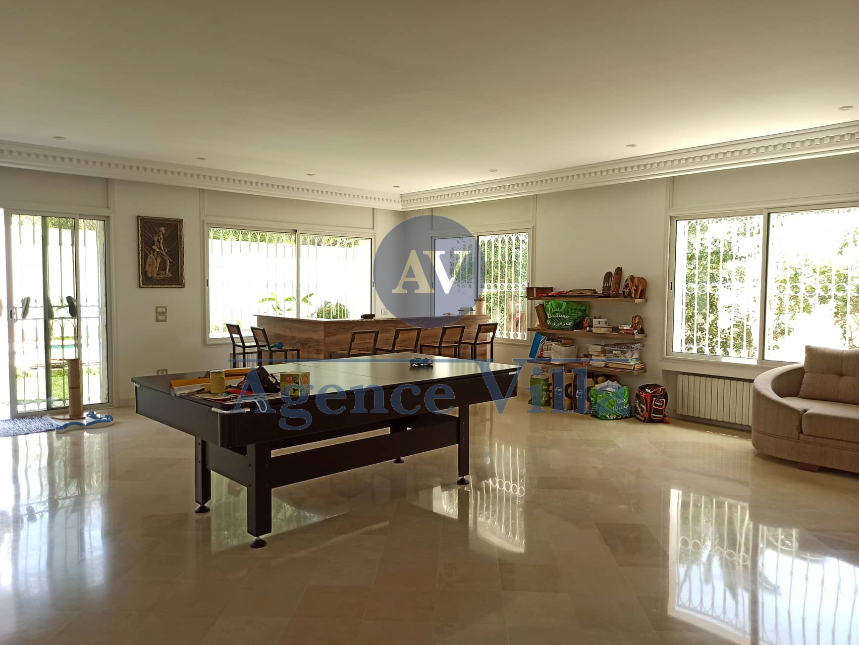 La Marsa&nbsp;Gammart&nbsp;Location&nbsp;Maisons&nbsp;Une villa avec piscine � gammarth