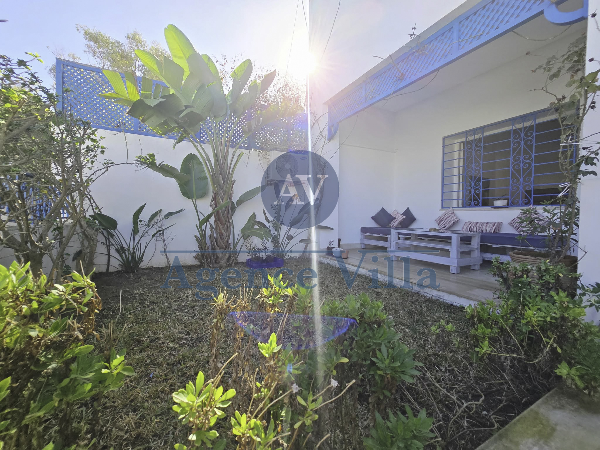 La Marsa&nbsp;Marsa Safsaf&nbsp;Location&nbsp;Maisons&nbsp;Un r�ez de chauss�e meubl� � la marsa