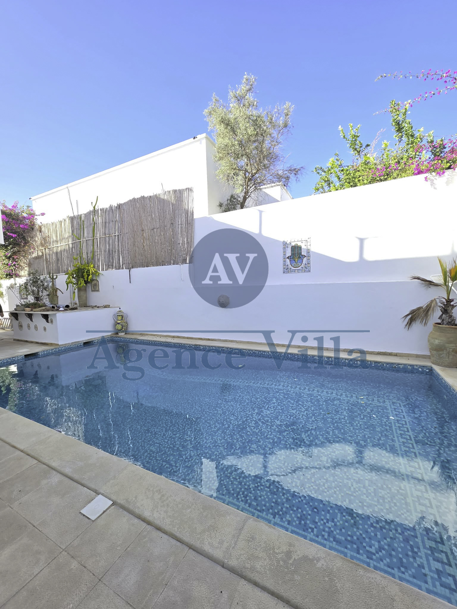 La Marsa Gammart Location Maisons Une villa s6  gammarth avec piscine