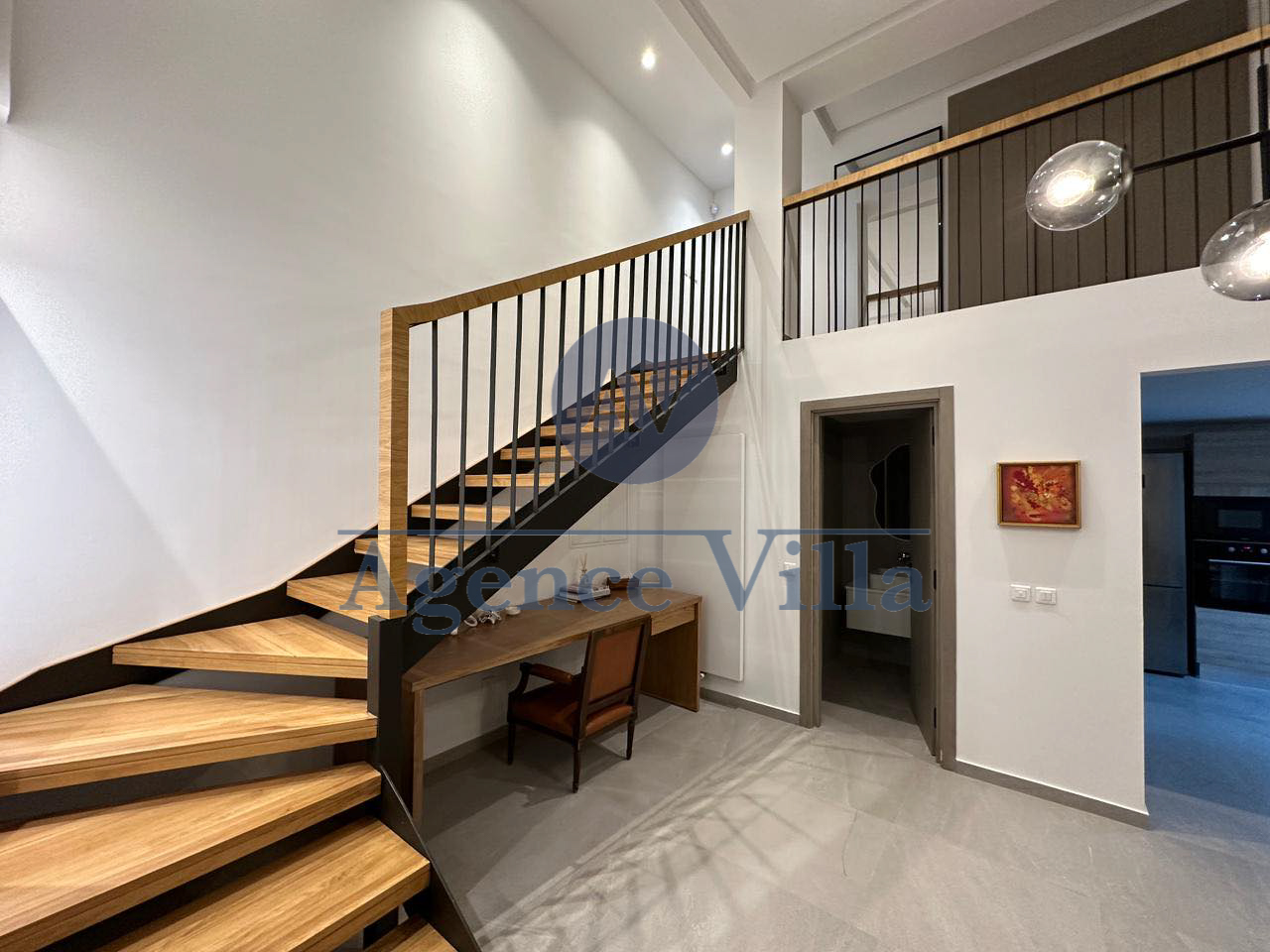 Ain Zaghouan&nbsp;Jardins de Carthage&nbsp;Location&nbsp;Appart. 2 pi�ces&nbsp;Un loft s1 meubl� � jardins de carthage