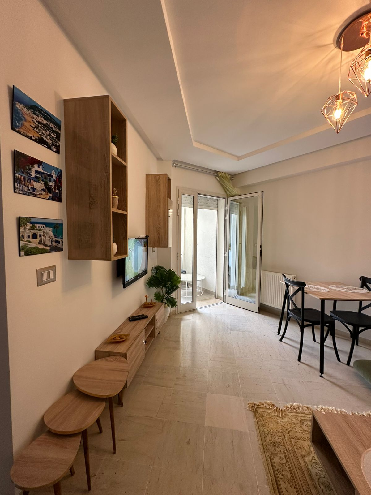 La Marsa El Aouina Location Appart. 2 pices Apprt s  plus 1  lwahat