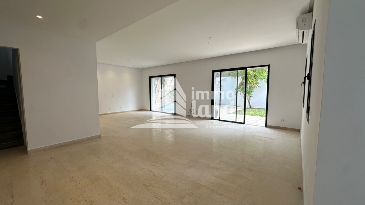 La Marsa&nbsp;Gammart&nbsp;Location&nbsp;Maisons&nbsp;Villa s3 sur 3 niveaux � gammarth