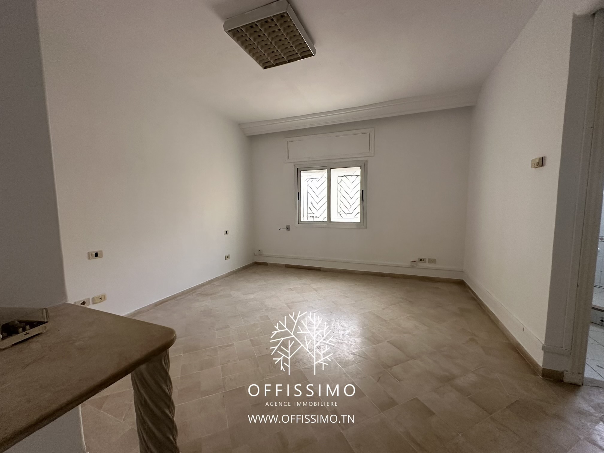 La Marsa&nbsp;Berge Du Lac&nbsp;Location&nbsp;Surfaces&nbsp;Bureau 1 pieces lac 1